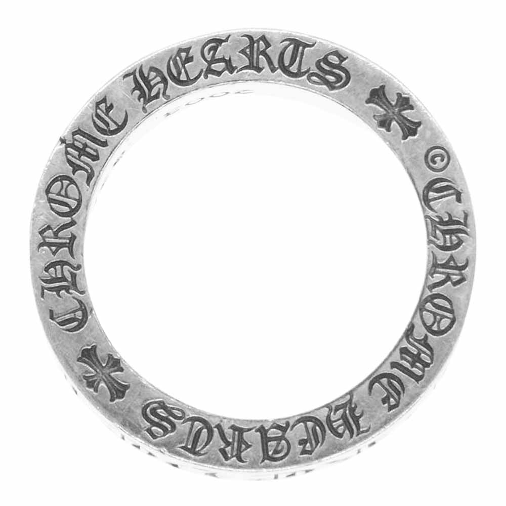 CHROME HEARTS クロムハーツ（原本無） 6mm SPACER FOREVER  スペーサー フォーエバー リング シルバー系 11号【中古】