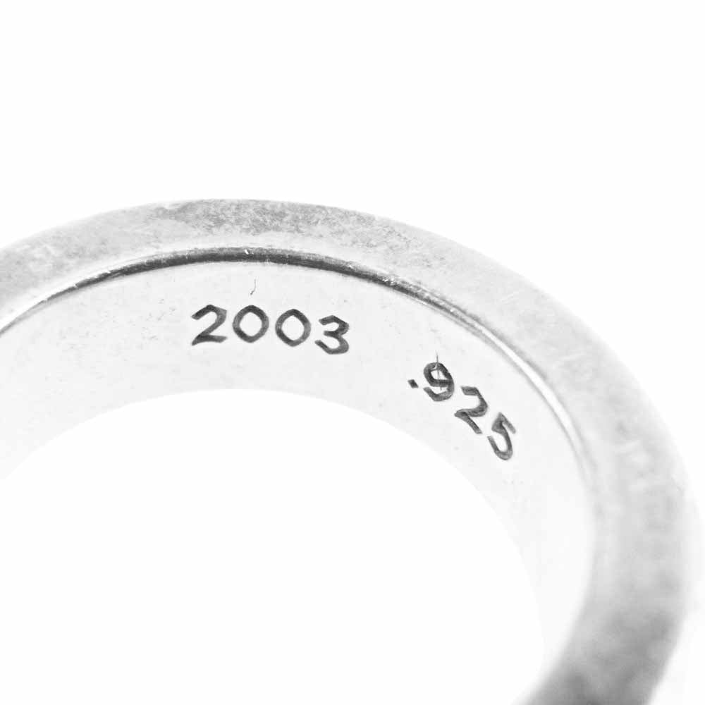 CHROME HEARTS クロムハーツ（原本無） 6mm SPACER FOREVER  スペーサー フォーエバー リング シルバー系 11号【中古】