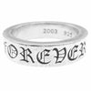 CHROME HEARTS クロムハーツ（原本無） 6mm SPACER FOREVER  スペーサー フォーエバー リング シルバー系 19号【中古】