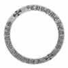 CHROME HEARTS クロムハーツ（原本無） 6mm SPACER FOREVER  スペーサー フォーエバー リング シルバー系 19号【中古】