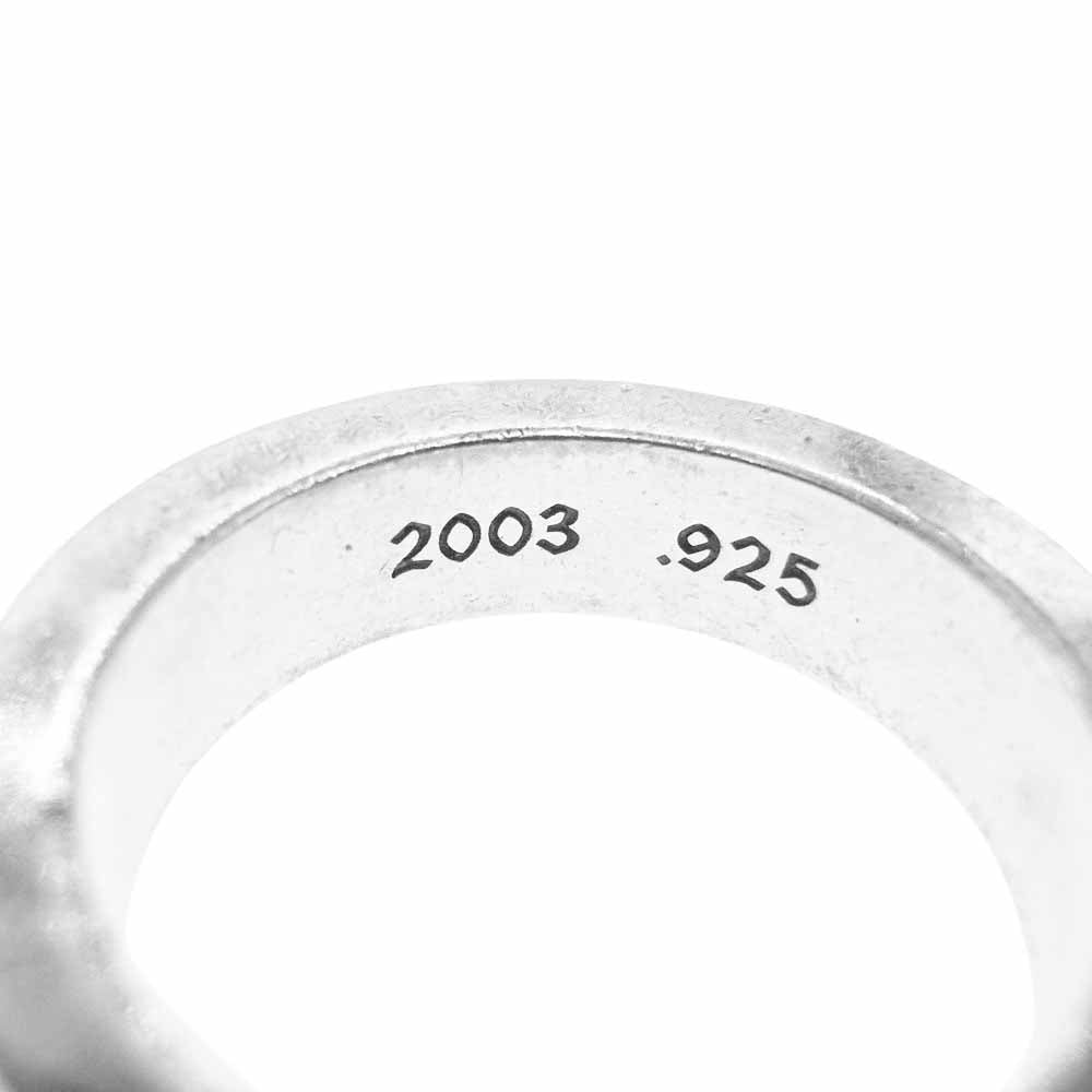 CHROME HEARTS クロムハーツ（原本無） 6mm SPACER FOREVER  スペーサー フォーエバー リング シルバー系 19号【中古】