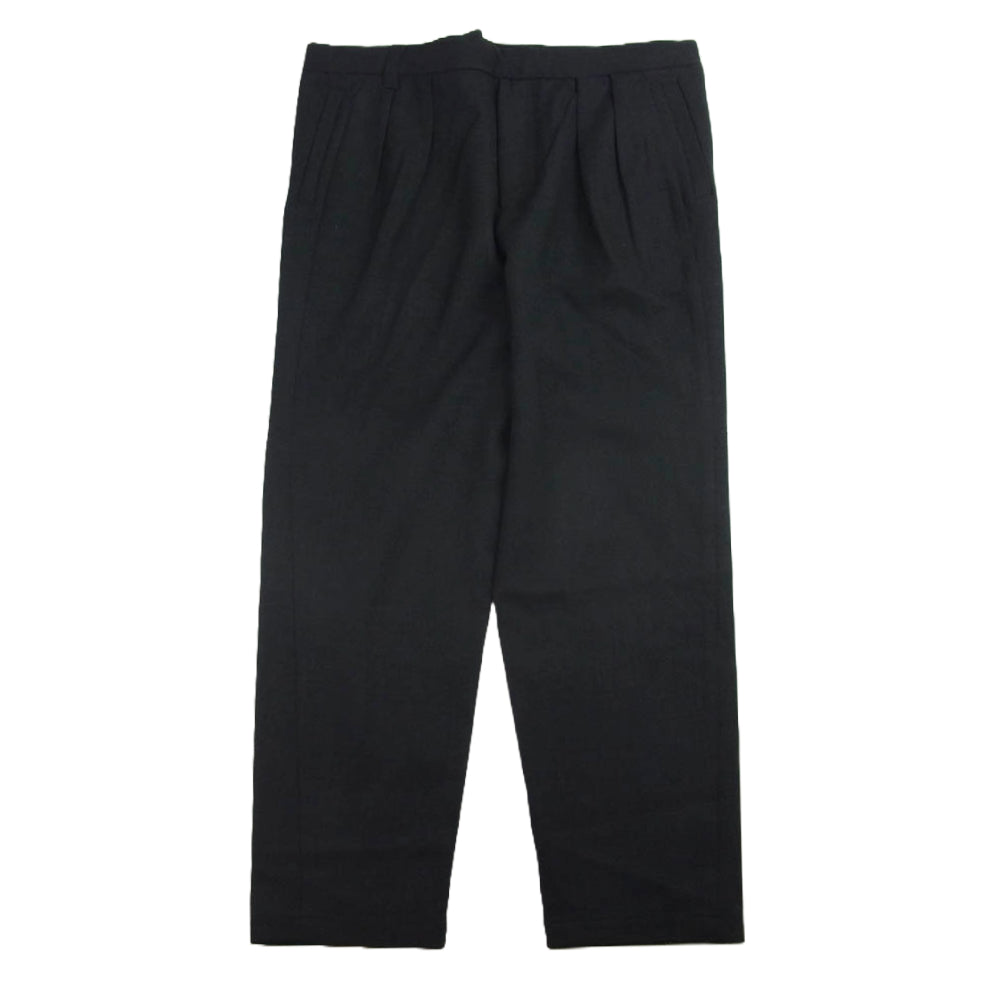 WHITE MOUNTAINEERING ホワイトマウンテニアリング WM1873415 STRETCHED TAPERED TUCKED WIDE PANTS 2タック ワイド テーパード スラックスパンツ グレー系 2【中古】