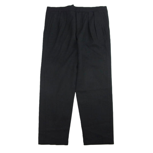 WHITE MOUNTAINEERING ホワイトマウンテニアリング WM1873415 STRETCHED TAPERED TUCKED WIDE PANTS 2タック ワイド テーパード スラックスパンツ グレー系 2【中古】