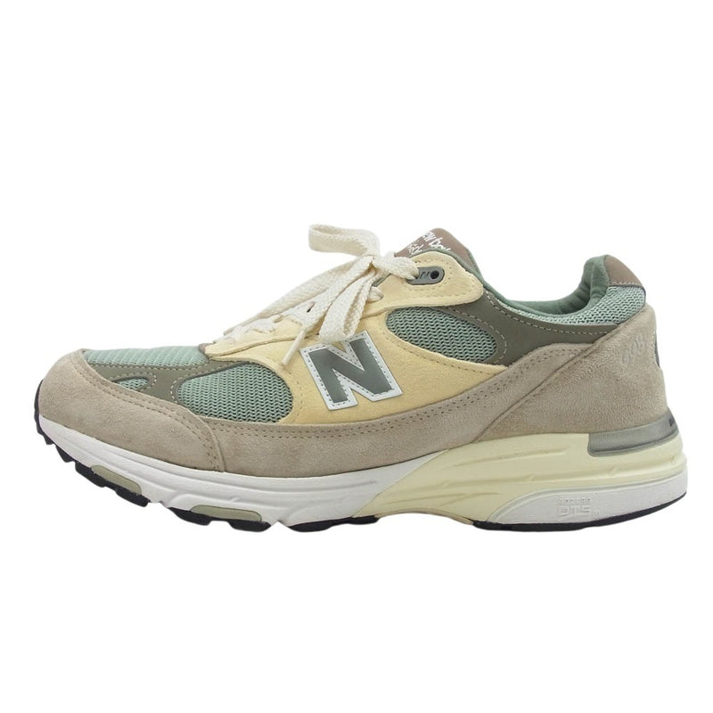 NEW BALANCE ニューバランス MR993KT1 KITH キス Spring 101 スプリング101 スニーカー カーキ系 グレー系 28.5cm【中古】