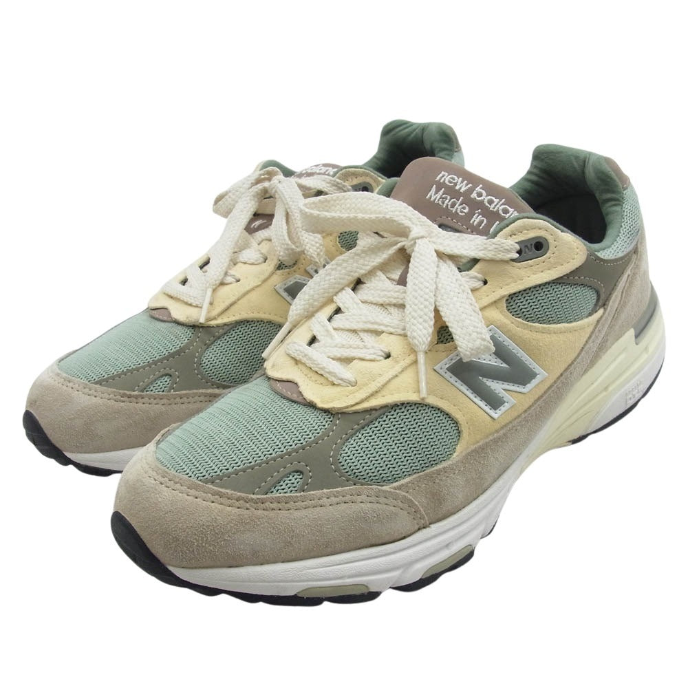 NEW BALANCE ニューバランス MR993KT1 KITH キス Spring 101 スプリング101 スニーカー カーキ系 グレー系 28.5cm【中古】