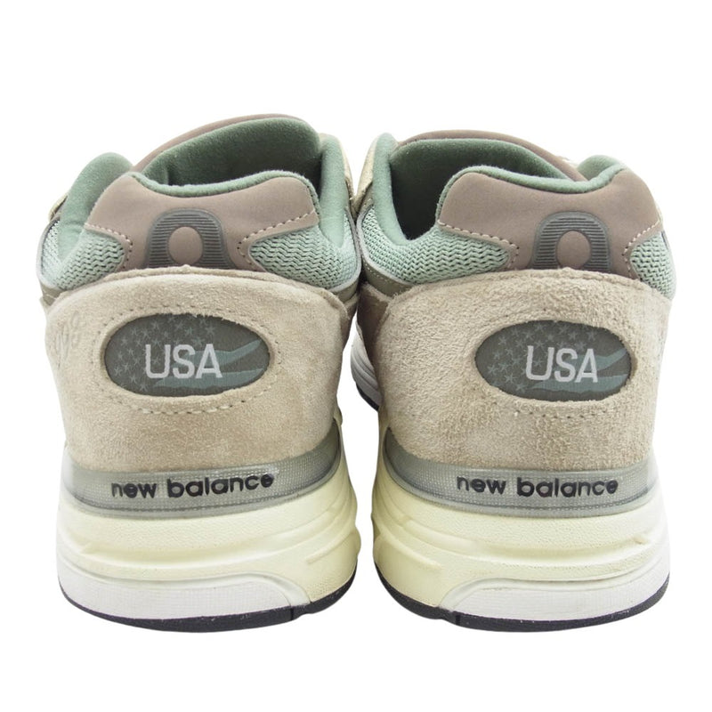 NEW BALANCE ニューバランス MR993KT1 KITH キス Spring 101 スプリング101 スニーカー カーキ系 グレー系 28.5cm【中古】