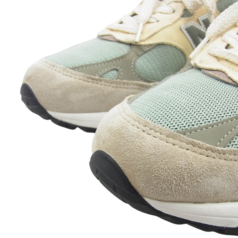 NEW BALANCE ニューバランス MR993KT1 KITH キス Spring 101 スプリング101 スニーカー カーキ系 グレー系 28.5cm【中古】