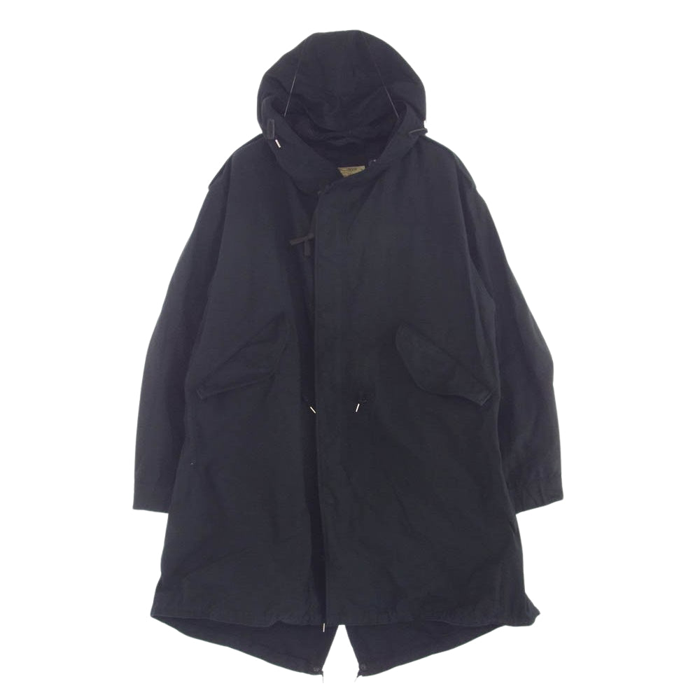 Buzz Rickson's バズリクソンズ BR14969 WILLIAM GIBSON COLLECTION Type BLACK M-51 PARKA フィールドパーカー ミリタリー ジャケット モッズコート フィッシュテール ブラック系 L【極上美品】【中古】