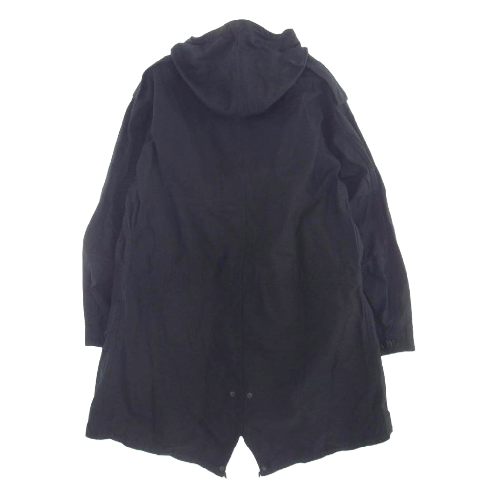 Buzz Rickson's バズリクソンズ BR14969 WILLIAM GIBSON COLLECTION Type BLACK M-51 PARKA フィールドパーカー ミリタリー ジャケット モッズコート フィッシュテール ブラック系 L【極上美品】【中古】