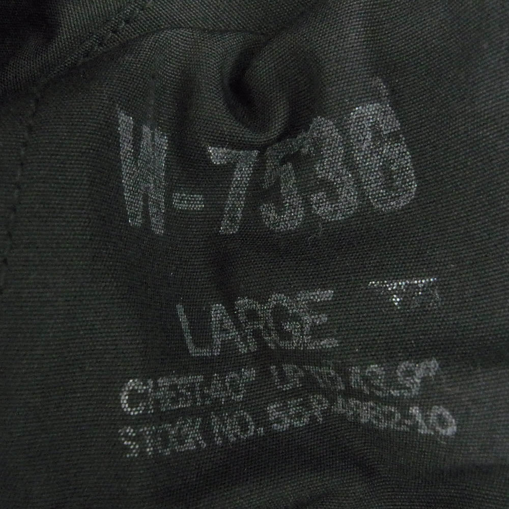 Buzz Rickson's バズリクソンズ BR14969 WILLIAM GIBSON COLLECTION Type BLACK M-51 PARKA フィールドパーカー ミリタリー ジャケット モッズコート フィッシュテール ブラック系 L【極上美品】【中古】