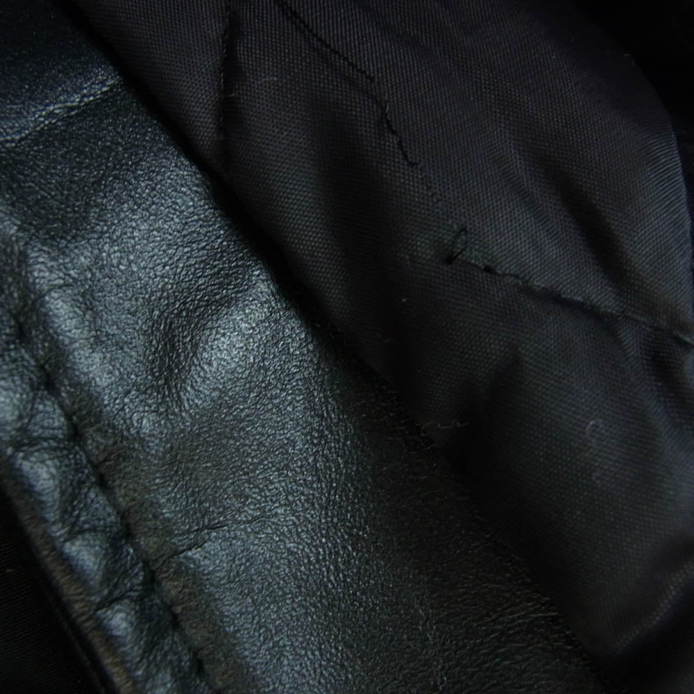 90's■schott【36】618 ダブル ライダースジャケット ブラック 黒 90´s□schott【36】618 ダブル ライダースジャケット ブラック 黒