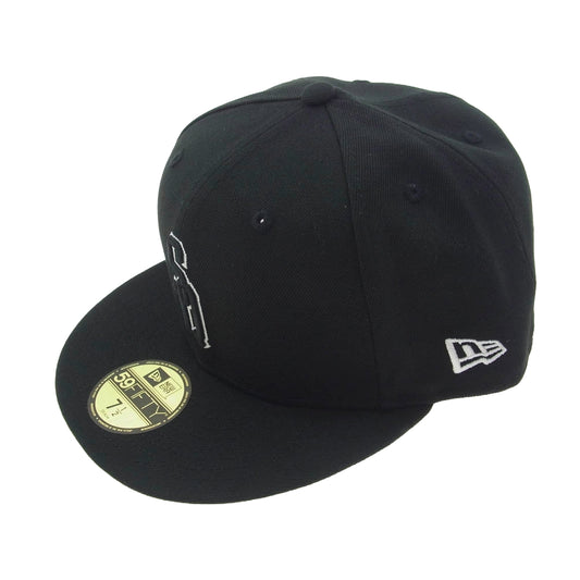 NEW ERA ニューエラ 23SS SQ-23SS-HT-02 × SEQUEL 59FIFTY シークエル ベースボール キャップ ブラック系 59.6【美品】【中古】