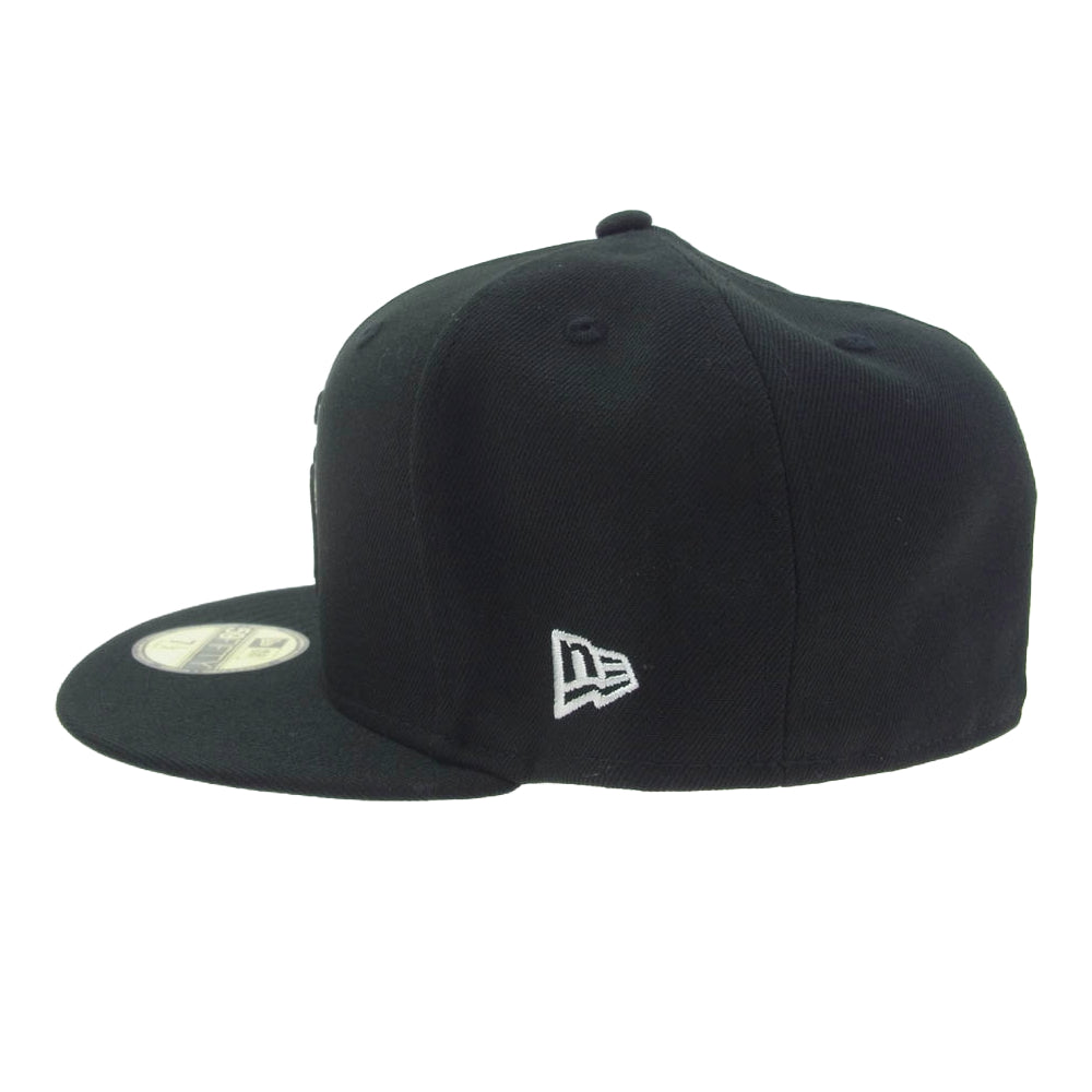 NEW ERA ニューエラ 23SS SQ-23SS-HT-02 × SEQUEL 59FIFTY シークエル ベースボール キャップ ブラック系 59.6【美品】【中古】