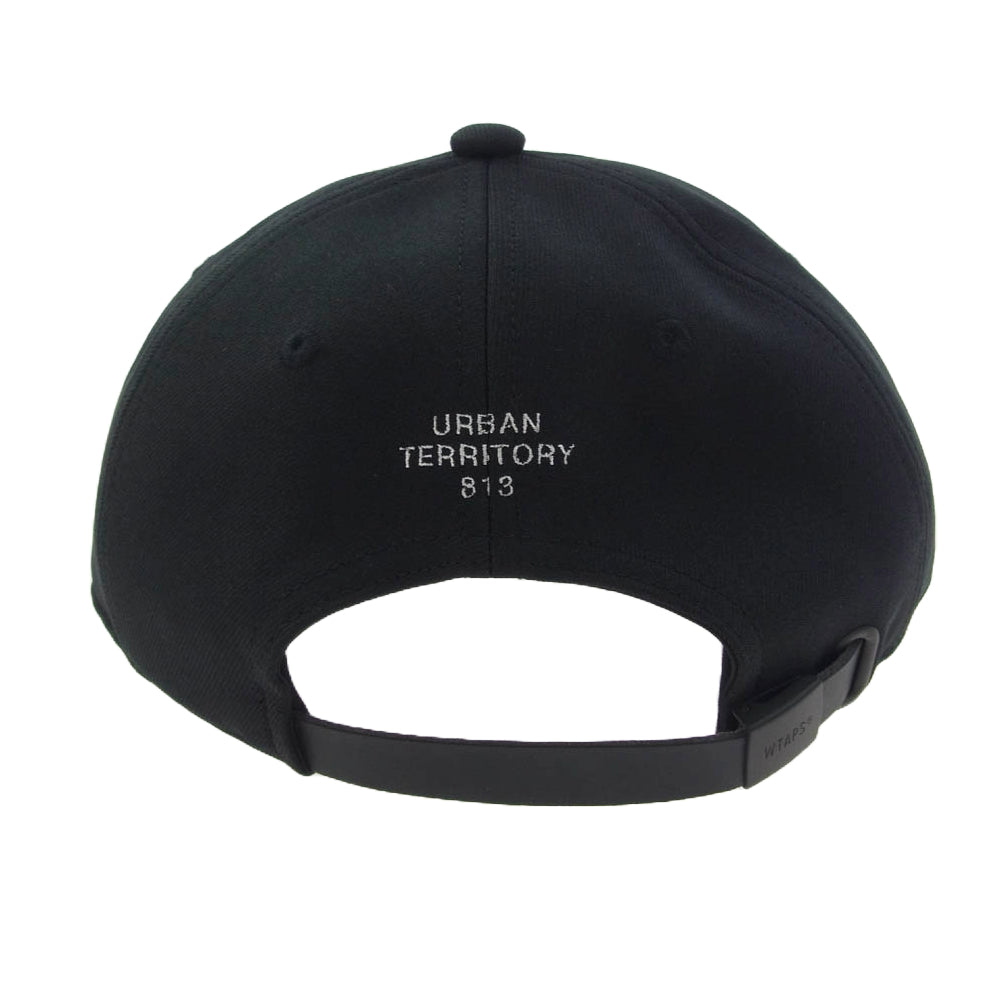 WTAPS ダブルタップス 23AW 232HCDT-HT01 POLY TWILL PROTECT キャップ 帽子 ブラック系【美品】【中古】