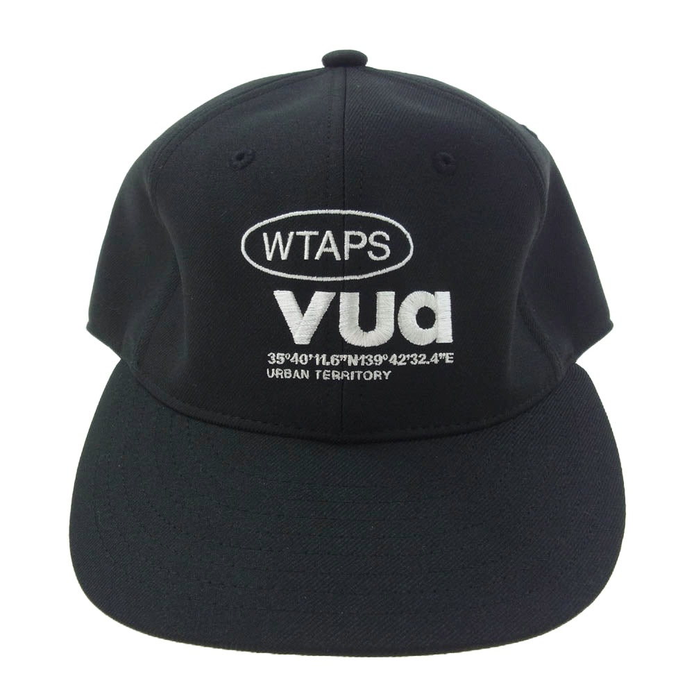 WTAPS ダブルタップス 23AW 232HCDT-HT01 POLY TWILL PROTECT キャップ 帽子 ブラック系【美品】【中古】