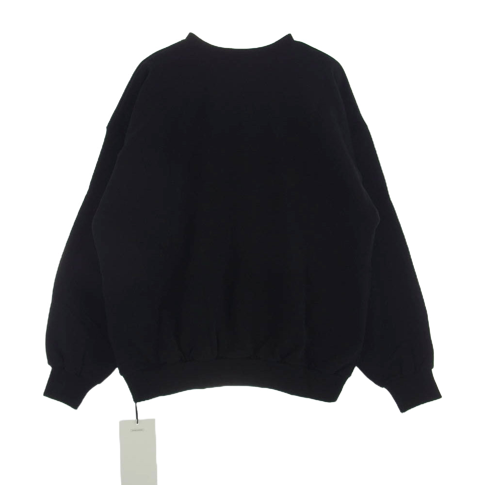 WTAPS ダブルタップス 22AW 222ATDT-CPM01S FORTLESS SWEATER クルーネック スウェット ブラック系 X 03【極上美品】【中古】