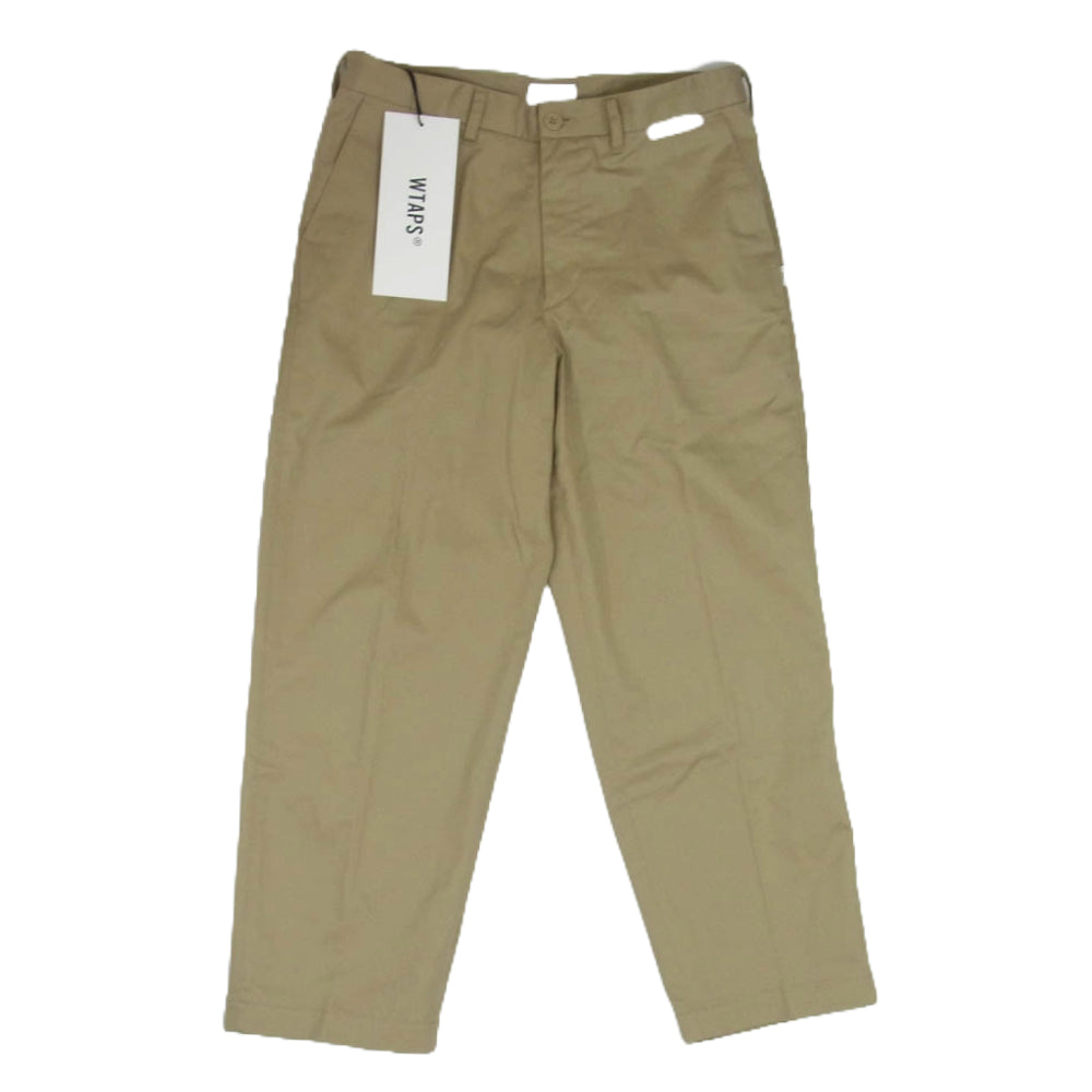 WTAPS ダブルタップス 24SS 241TQDT-PTM02 WRKT2001 Trousers トラウザー パンツ ブラウン系 X03 【美品】【中古】
