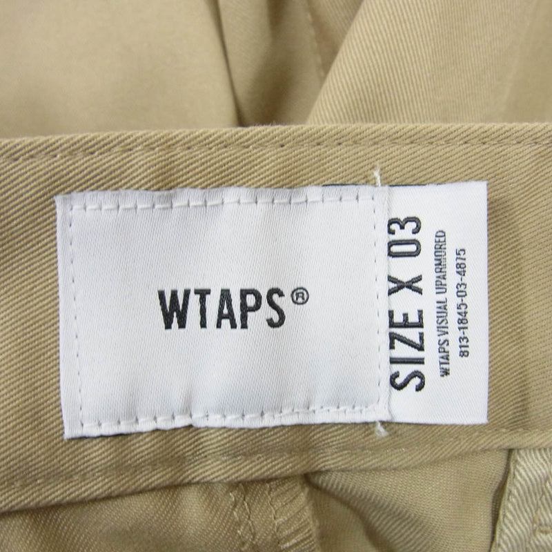 WTAPS ダブルタップス 24SS 241TQDT-PTM02 WRKT2001 Trousers