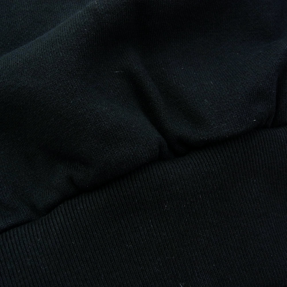 WTAPS ダブルタップス 22AW 222ATDT-CPM02S LOCKS SWEATER COTTON ロゴ プリント クルーネック スウェット ブラック系 3【中古】