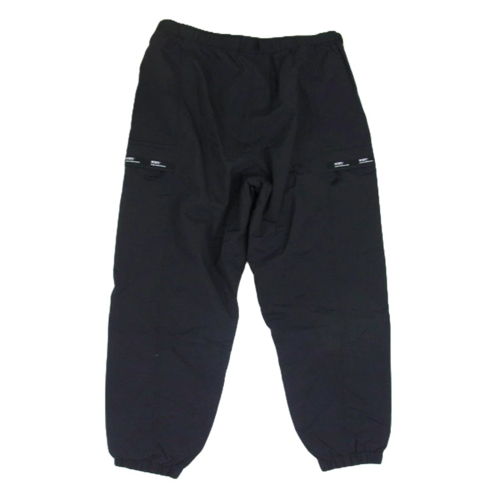 WTAPS ダブルタップス 22SS 221BRDT-PTM02 TRACKS TROUSERS NYLON TUSSAH トラウザー カーゴ パンツ ブラック系 X02【中古】