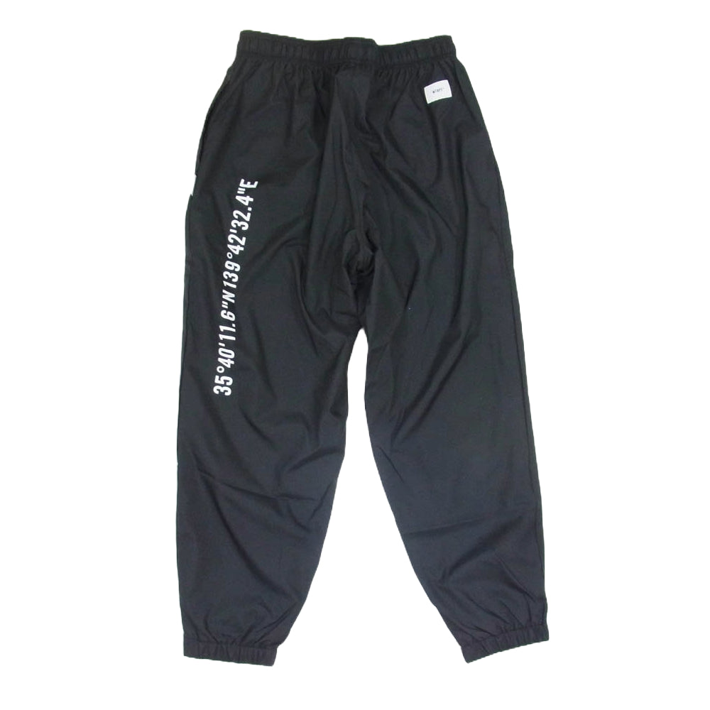 WTAPS ダブルタップス 22SS 221BRDT-PTM03 INCON TROUSERS POLY. TAFFETA ポリ トラウザーズ パンツ ブラック系 M【美品】【中古】