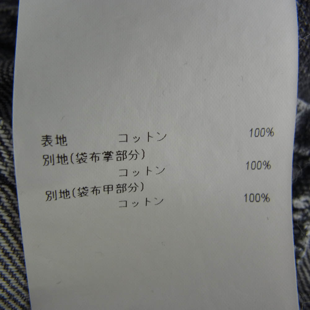 WTAPS ダブルタップス 24SS 241WVDT-SHM04 WCPO 02  LS COTTON DENIM デニム シャツ ジャケット グレー系 X02【新古品】【未使用】【中古】