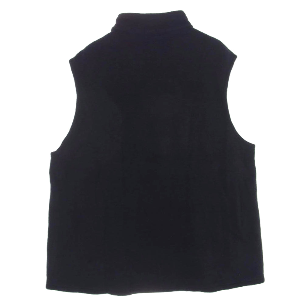 COMOLI コモリ 22AW W03-05014 SILK FLEECE VEST シルクフリース ベスト ブラック系 3【中古】