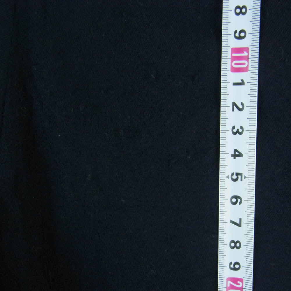 COMOLI コモリ 22AW W03-03007 ウールビエラ ドローストリング パンツ 日本製 ダークネイビー系 2【中古】