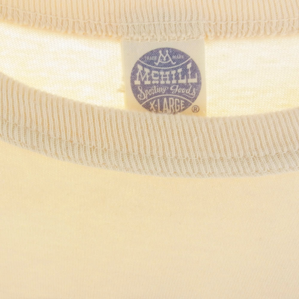 TOY'S McCOY トイズマッコイ TMC2346 MILITARY TEE J.A.DUBOW MFG.CO.,INC ミリタリー Ｔシャツ ベージュ系 XL【極上美品】【中古】