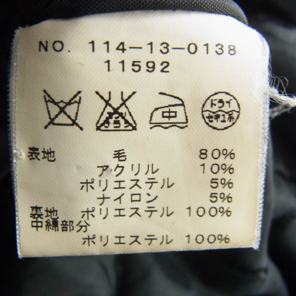 schott ショット ジェネラルサプライ別注 PEA COAT ピーコート ブラック系 42【中古】