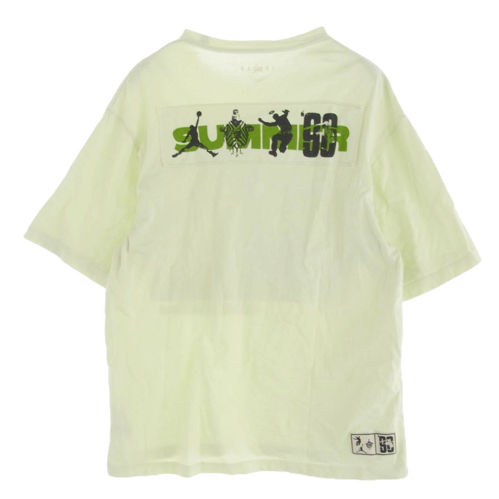 NIKE ナイキ FD4246-303 JORDAN x UNION x Bephie's Beauty Supply クルーネック 半袖 Tシャツ ライトグリーン系 M【中古】