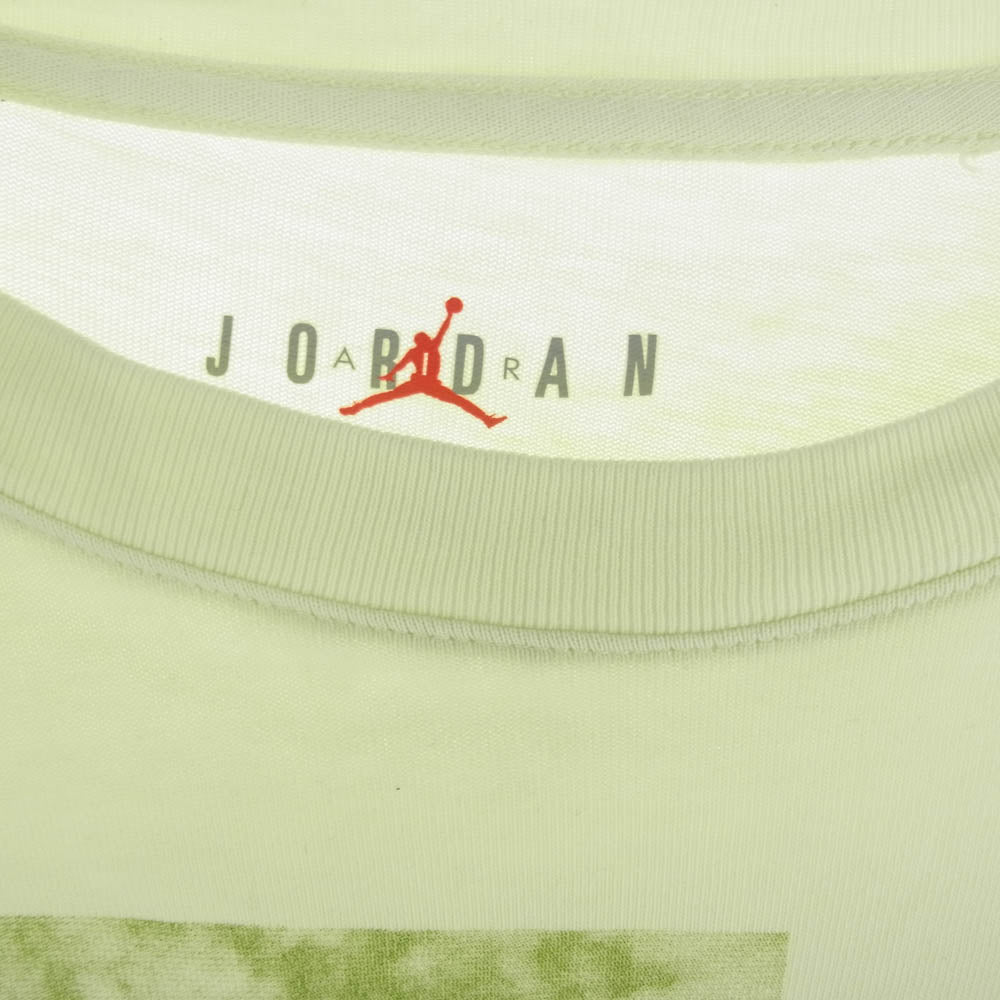 NIKE ナイキ FD4246-303 JORDAN x UNION x Bephie's Beauty Supply クルーネック 半袖 Tシャツ ライトグリーン系 M【中古】