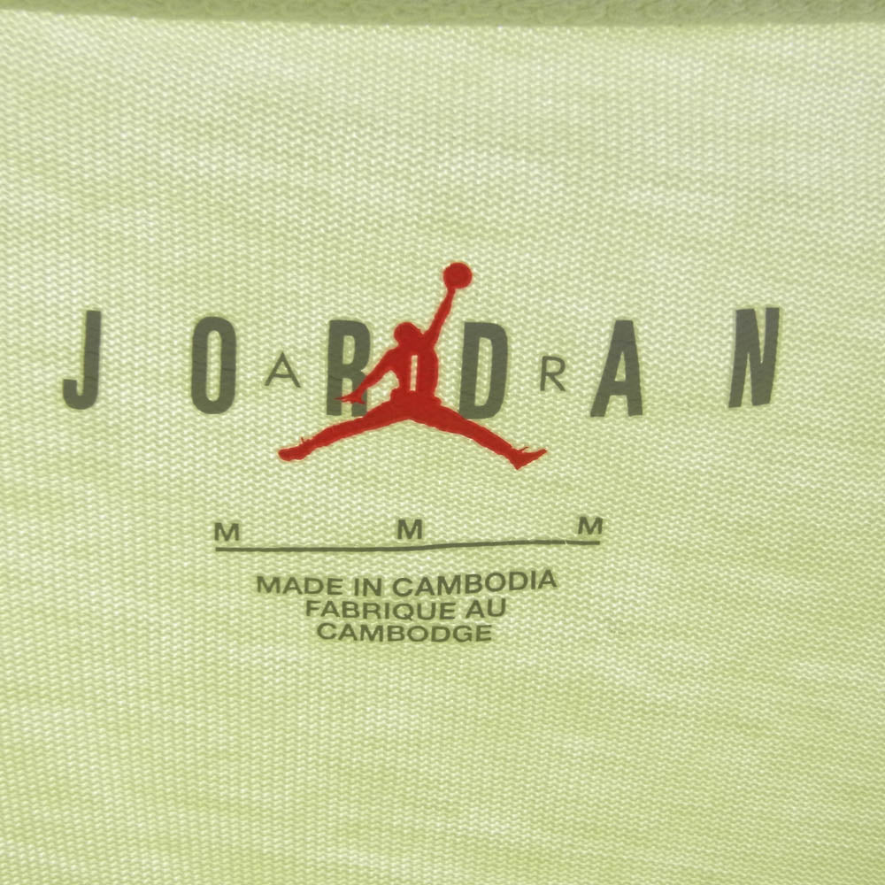 NIKE ナイキ FD4246-303 JORDAN x UNION x Bephie's Beauty Supply クルーネック 半袖 Tシャツ ライトグリーン系 M【中古】