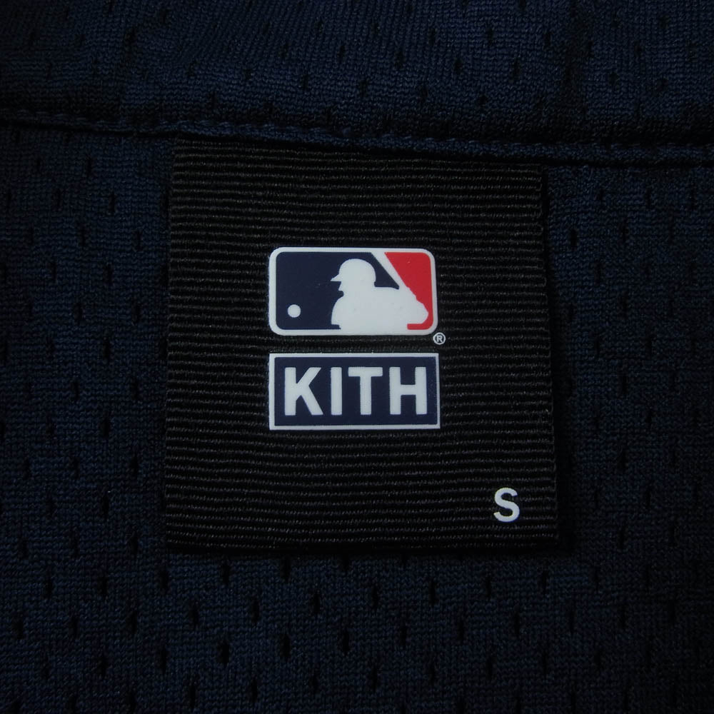 KITH キス 20AW MLB New York Yankees ニューヨークヤンキース New Era ニューエラ Sport GI JACKET ジャケット ネイビー系 S【中古】