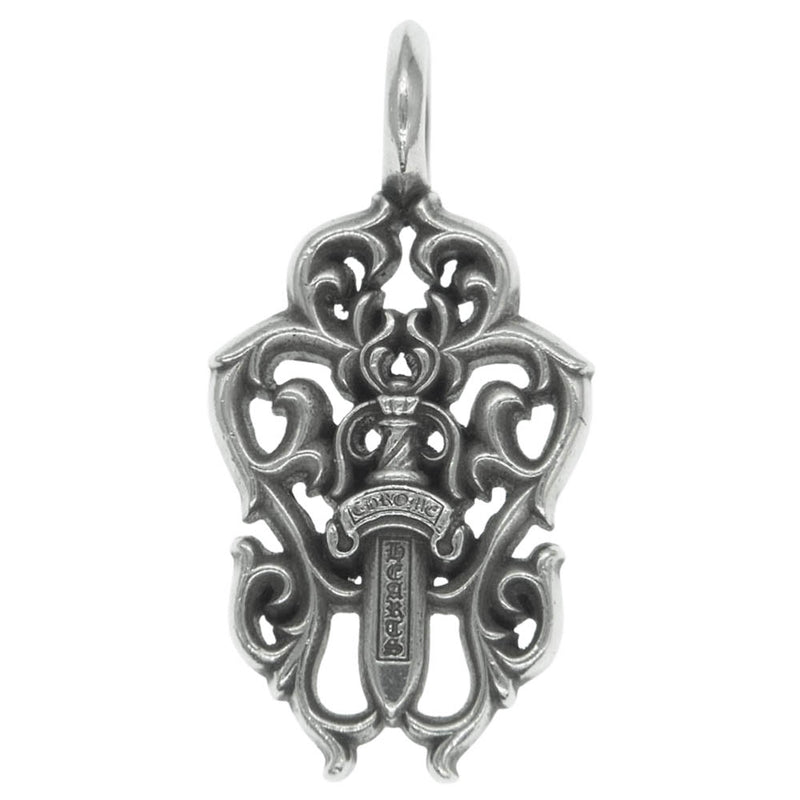 CHROME HEARTS クロムハーツ（原本無） 直営店レシート原本付属 VINE Dagger ヴァインダガー ペンダントトップ シルバー【中古】