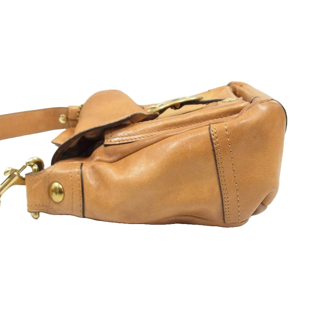 COACH コーチ 11840 レザー ワンショルダー バッグ ブラウン系【中古】