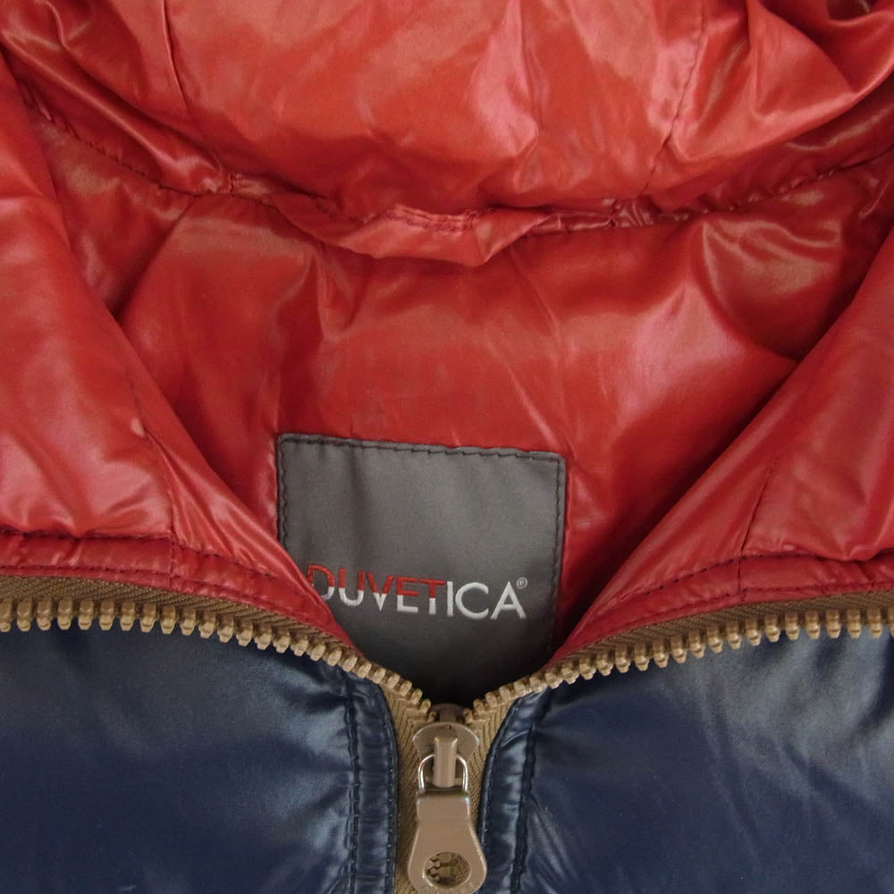 DUVETICA デュベティカ 1140-00-1035R ACE アチェ ダウン ロング コート ネイビー系 40【中古】