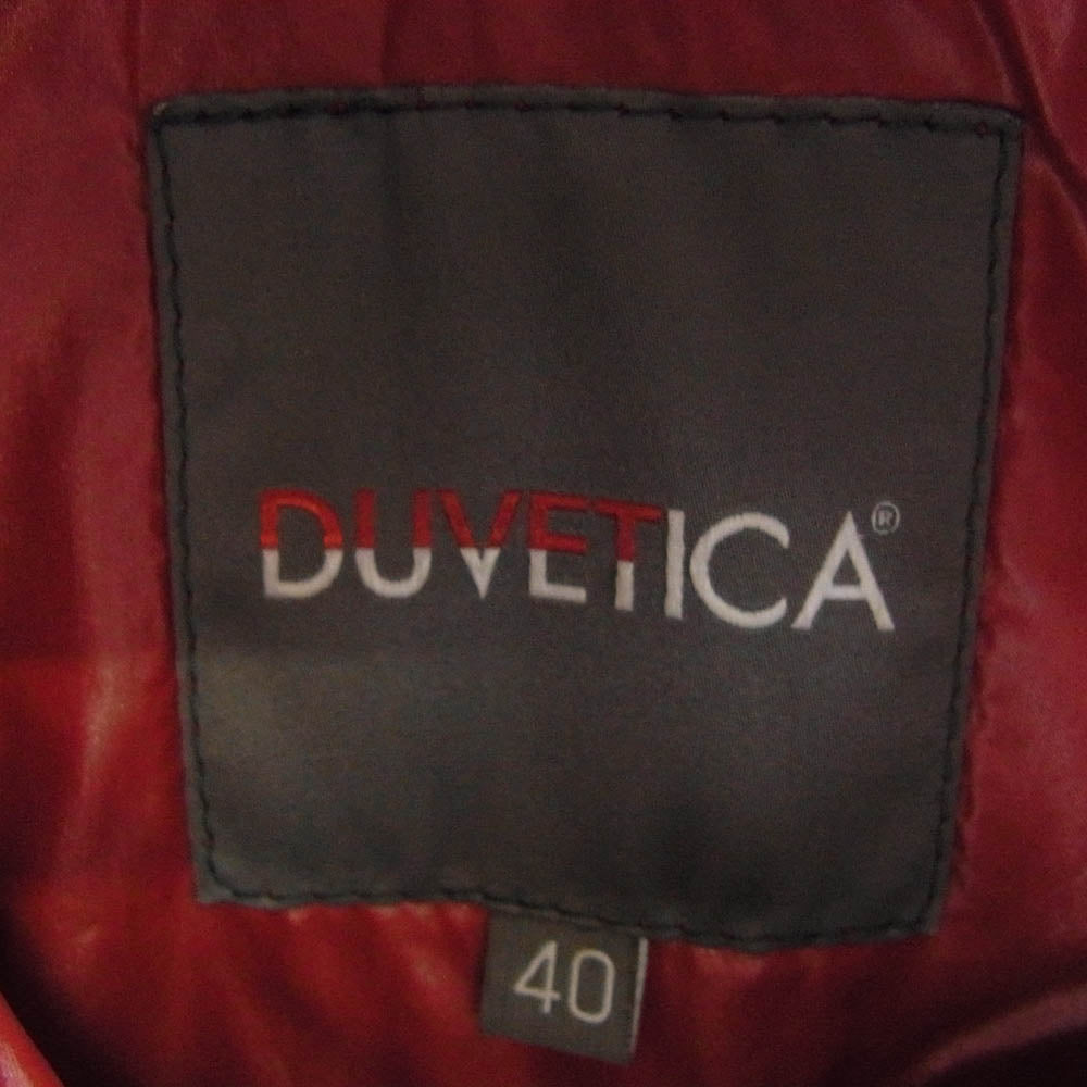 DUVETICA デュベティカ 1140-00-1035R ACE アチェ ダウン ロング コート ネイビー系 40【中古】