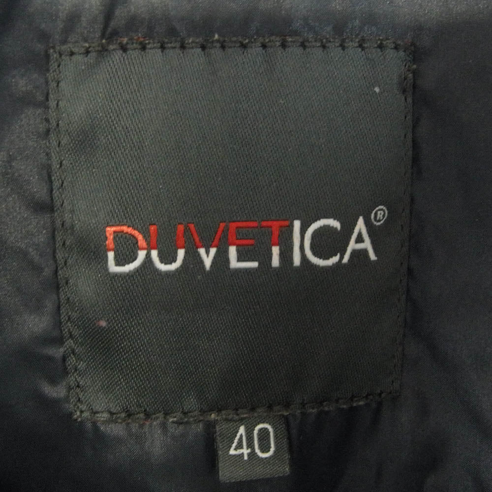 DUVETICA デュベティカ MFN-1001R ADHARA アダラ ラクーン ファー ダウン ジャケット グレー系 ネイビー系 40【中古】