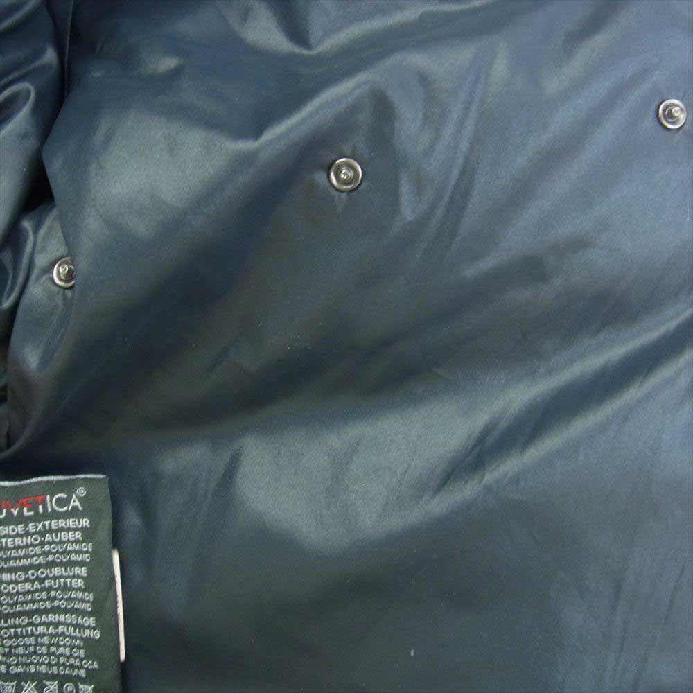 DUVETICA デュベティカ MFN-1001R ADHARA アダラ ラクーン ファー ダウン ジャケット グレー系 ネイビー系 40【中古】