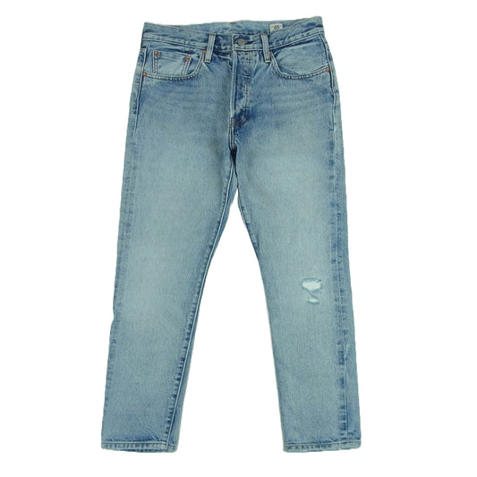 Levi's リーバイス PC9-29502-0002 501 R Skinny ダメージ デニム パンツ 中国製 インディゴブルー系 W27 L26【中古】