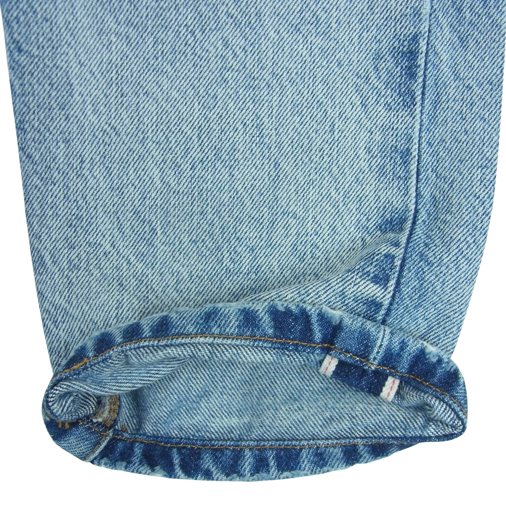 Levi's リーバイス PC9-29502-0002 501 R Skinny ダメージ デニム パンツ 中国製 インディゴブルー系 W27 L26【中古】