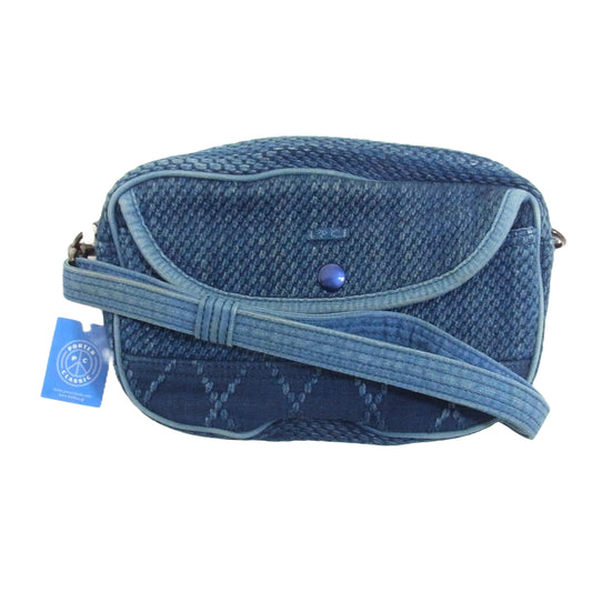 PORTER CLASSIC ポータークラシック PC-001-324 PC KENDO SHOULDER BAG S 剣道 ケンドウ ショルダーバッグ インディゴブルー系【美品】【中古】