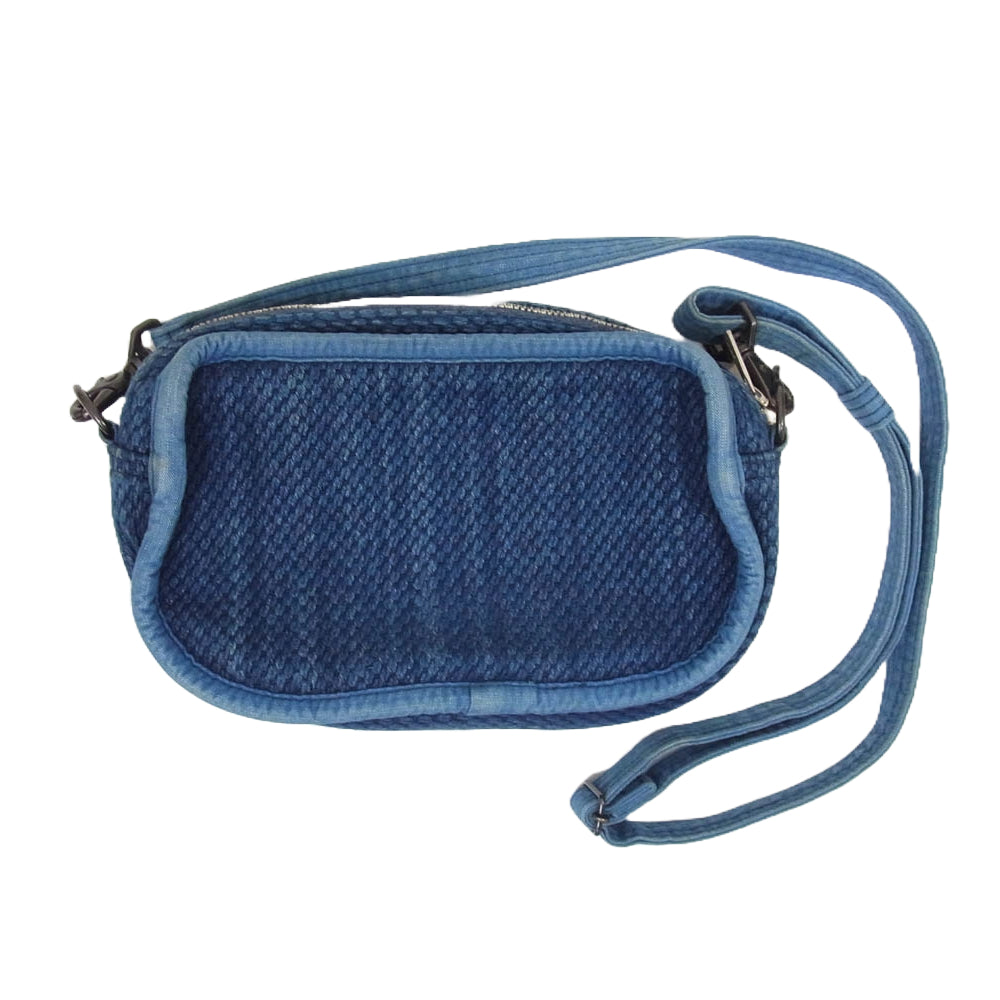 PORTER CLASSIC ポータークラシック PC-001-324 PC KENDO SHOULDER BAG S 剣道 ケンドウ ショルダーバッグ インディゴブルー系【美品】【中古】