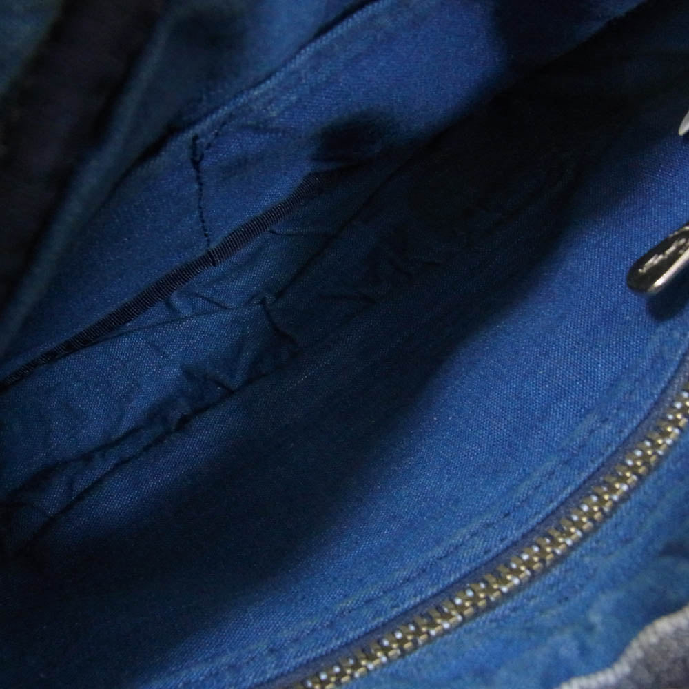 PORTER CLASSIC ポータークラシック PC-001-324 PC KENDO SHOULDER BAG S 剣道 ケンドウ ショルダーバッグ インディゴブルー系【美品】【中古】