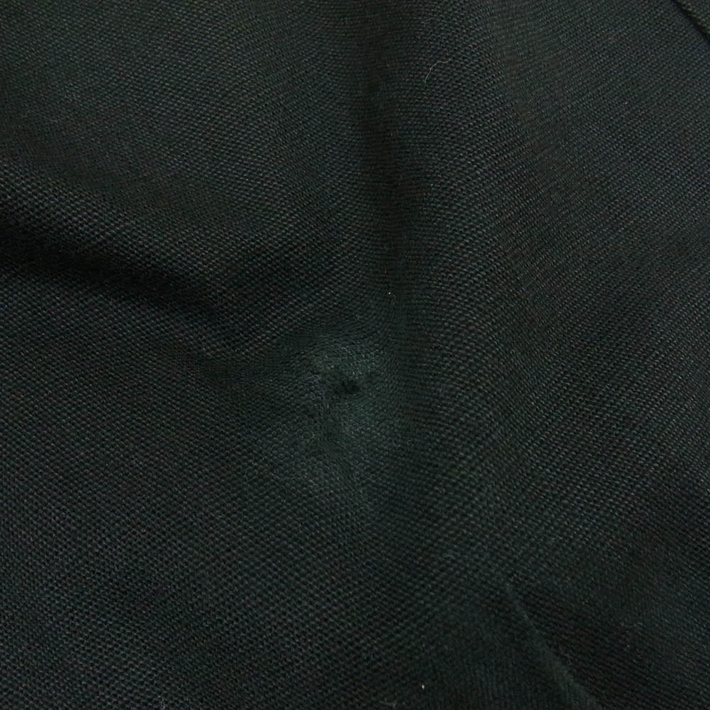 Y's Yohji Yamamoto ワイズ ヨウジヤマモト YX-P68-052 Red Label レッドレーベル 1タック コットン パンツ ブラック系 2【中古】