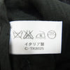 PRADA プラダ イタリア製 1タック ボタンフライ ウール スラックスパンツ ブラック系 44【中古】