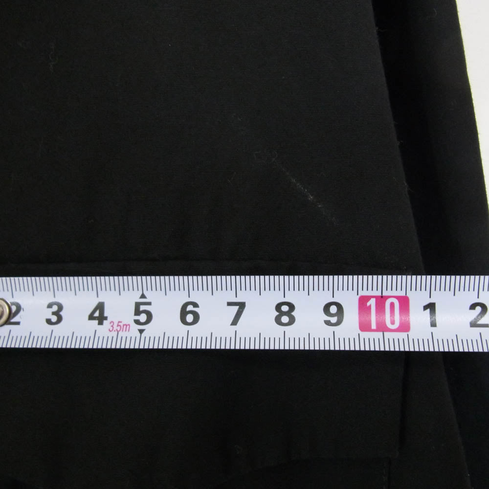 Yohji Yamamoto ヨウジヤマモト HV-B91-050 COSTUME D'HOMME コスチュームドオム SUIT BROAD OPEN COLLAR SHIRT オープンカラー 長袖シャツ ブラック系 2【中古】