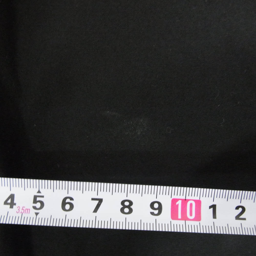 Yohji Yamamoto ヨウジヤマモト HV-B91-050 COSTUME D'HOMME コスチュームドオム SUIT BROAD OPEN COLLAR SHIRT オープンカラー 長袖シャツ ブラック系 2【中古】