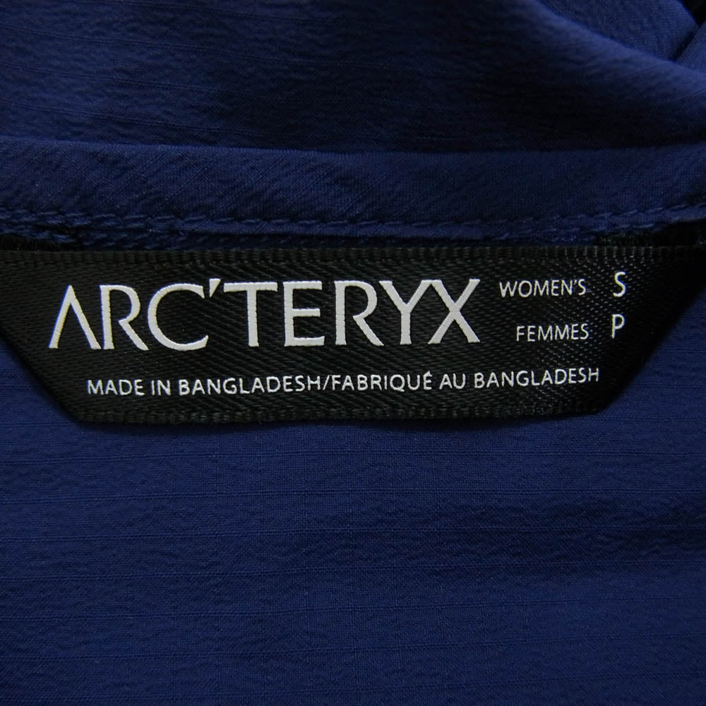 ARC'TERYX アークテリクス 13661 WOMENS Squamish Hoody スコーミッシュ フーディ マウンテンパーカー ブルー系 S【中古】